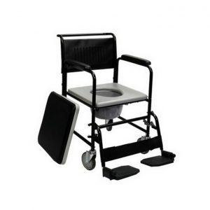 Commode Chair with Padded Seat in Kenya (wheels)