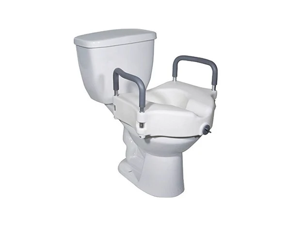 Raised Toilet Seat with Handles in Kenya