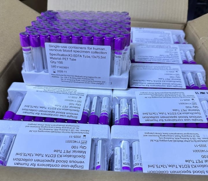 Purple Top EDTA Tubes in Kenya